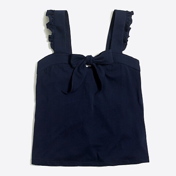 J. Crew Tops - J. Crew Bow tank top